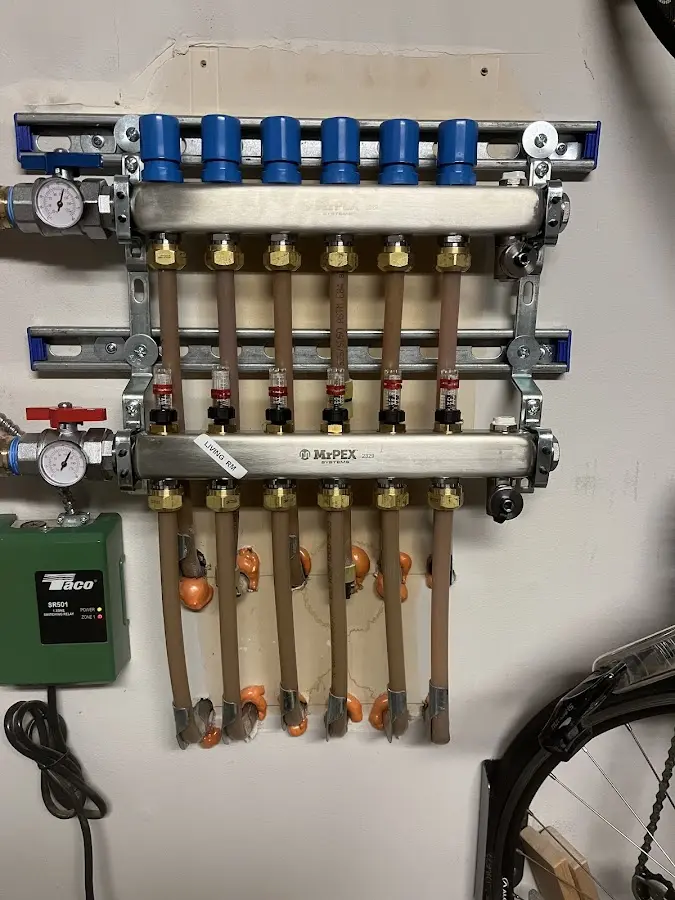 Plumber performing Leak Detection at a residential property in Auburndale